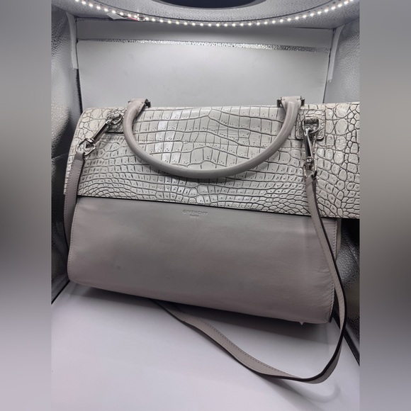 Authentic Givenchy Shark Leather Handbag – Luxury Designer Bag - Picture 5 of 13